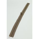 Nusrat Bilişim Çanta Aksesuar Başlıklı Fermuar 40 Cm Antik Metal Vizon