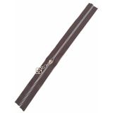 Nusrat Bilişim Çanta Aksesuar Başlıklı Fermuar 40 Cm Gümüş Metal Koyu Kahve