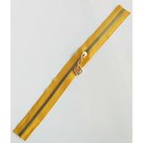 Nusrat Bilişim Çanta Aksesuar Başlıklı Fermuar 40 Cm Light Gold Metal Hardal