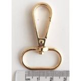 Nusrat Bilişim Çanta Aksesuar Kanca 2.5 Cm Light Gold 1 Adet angknclg125