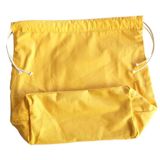 Nusrat Bilişim Çanta Aksesuar Örgü Çantaya Hazır Astar Tabanlı Büzgülü 22X12Cm Hardal dbast4