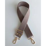 Nusrat Bilişim Çanta Aksesuar Pamuklu Kolon 120X4 Cm Light Gold Metal Vizon