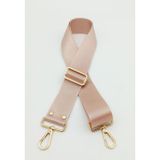 Nusrat Bilişim Çanta Aksesuar Polyester Kolon 120X4 Cm Pudra Light Gold Metalli