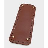 Nusrat Bilişim Çanta Aksesuar Suni Deri Bordo Renk 30X12 cm Dikdörtgen Çanta Tabanı (Light Gold Aparatlı)
