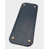 Nusrat Bilişim Çanta Aksesuar Suni Deri Lacivert Renk 30X12 cm Dikdörtgen Çanta Tabanı (Light Gold Aparatlı)