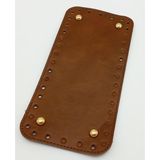 Nusrat Bilişim Çanta Aksesuar Suni Deri Taba Renk 25X12 cm Dikdörtgen Çanta Tabanı (Light Gold Aparatlı)