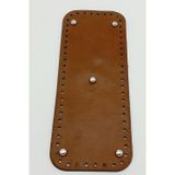 Nusrat Bilişim Çanta Aksesuar Suni Deri Taba Renk 30X12 cm Dikdörtgen Çanta Tabanı (Gümüş Aparatlı)