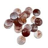 Nusrat Bilişim Çanta Aksesuar Taba - Bej Renk 2 Cm Pul 100 Gr (Sedef Görünümlü Plastik) pul2p1