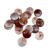 Nusrat Bilişim Çanta Aksesuar Taba - Bej Renk 2 Cm Pul 100 Gr (Sedef Görünümlü Plastik)