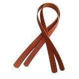 Nusrat Bilişim Çanta Aksesuar Taba Renk Gerçek Deri 70X2.3 Cm Çift Sap
