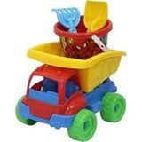 Nusrat Bilişim Dede Oyuncak Spiderman Büyük Kamyon Plaj Set 03515