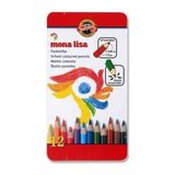 Nusrat Bilişim Koh-İ Noor Set Of ArtistS Coloured Pencils Kuru Boya Kalemi 3812 12 Renk