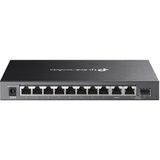 Nusrat Bilişim Omada Tp-Link DS110GMP 8 Port 10-100-1000 Poe+ Switch 1 Port Sfp + 1 Port Uplink Çelik Kasa Rack Mount
