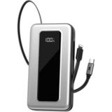 Nusrat Bilişim S-Link IP-G20M 20000MAH PD65W Makaralı Siyah LCD Taşınabilir Pil Şarj Cihazı Powerbank - 1 Adet