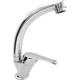 Nuss Spring Basic Kuğu Lavabo Bataryası - Aç Kapa 40’lık Kartuş, Krom | SM9402