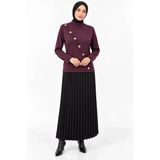 Nuss Triko Tunik Bordo 206
