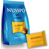 Nusspo Yer Fıstığı Kremalı Sütlü Çikolata 225 gr