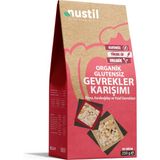 Nustil 250g Organik Gevrekler Karışımı Glutensiz Yulaf, Kinoa ve Karabuğday ile Zenginleştirilmiştir - 250 gr