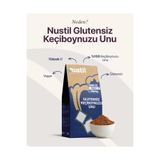 NUSTİL Glutensiz Keçiboynuzu Unu 300g