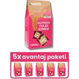 Nustil Glutensiz Yulaf Ezmesi 250 gr x 5 Yüksek Lifli Doğal İçerik ile Sağlıklı Atıştırmalık