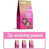 Nustil Nutrition Style Nustil Glutensiz Yulaf Ezmesi 3 x 250 gr Sade İçerik ile Sağlıklı Kahvaltı Seçeneği - 750 gr