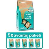 Nustil Organik Glutensiz Yulaf Ezmesi 250 gr x 5 Sade Yüksek Lifli Sağlıklı Besin
