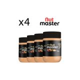 Nut Master % 100 Yer Fıstığı Ezmesi (360 Gr x 4) Sporcu Paket