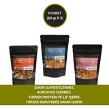Nutaso Choco, Coco, Berry Granola (60 gr x 3) - 180 gr