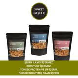 Nutaso Pecan, Coco, Berry granola (60 gr x 3) - 180 gr