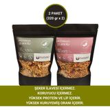 Nutaso Pecan Granola (320 G), Berry Granola (320 G) - 640 gr