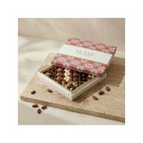 Nutat 365GR Hediyelik Özel Spesiyal Çikolata & Karışık Draje Kutusu - 8 Farklı Gurme Lezzet 🎁✨ - Geleneksel Motif