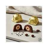 Nutat Altın Sargılı Kristal Çikolata – Fındık Kremalı & Bütün Fındıklı 500 GR.