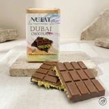 NUTAT - El Yapımı Dubai Çikolatası Antep Fıstıklı & Kadayıflı 100 GR.