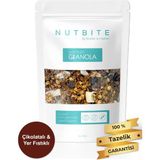 Nutbıte Çikolatalı & Yer Fıstıklı Granola 350GR - Ilave Şekersiz - Gurme Serisi - 350 gr
