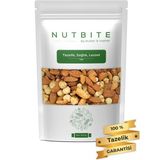 Nutbite Deluxe Karışık 500gr - Kavrulmuş Kabuksuz Karışık Kuruyemiş - 500 gr