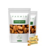 Nutbıte Premium Çiğ Badem İçi 1Kg - Taptaze Yeni Mahsül