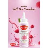 Nutbo Frambuaz Aromalı Tatlı Sos 330 gr Waffle Krep Pankek Churros Dondurma İçin Özel