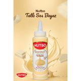Nutbo Tatlı Sos Beyaz- Waffle& Krep& Pankek& Churros& San Sebastian& Kruvasan& Dondurma Sos 330 gr