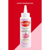 NUTBO Tatlı Sos Frambuaz Aromalı Waffle& Krep&Pankek&Churros& San Sebastian& Kruvasan& Dondurma Sos 330 gr