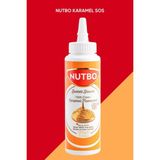 NUTBO Tatlı Sos Karamel Aromalı - Waffle&Krep&Pankek&Churros& San Sebastian& Kruvasan& Dondurma Sos 330 gr