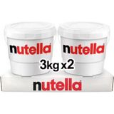 Nutella 3 kg x 2 Fındık Ezmesi İtalya'dan Gelen Otantik Lezzet Uzun Süreli Kullanım