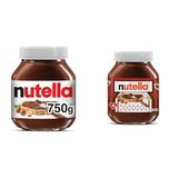 Nutella 750 gr + 1 kg Kakaolu Fındık Kreması