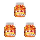 Nutella Kakaolu Fındık Kreması 1 Kg (3 paketi)
