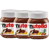 Nutella Krem Çikolata 400 gr x 3 Adet Glutensiz Lezzetli Atıştırmalık Türkiye Menşeli