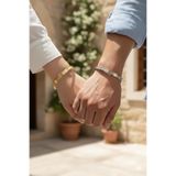 Nutly Accessories Sevgiliye Özel Çift Ayetel Kürsi Bileklik – Hediye Paketli Altın & Gümüş Renk Erkek Kadın Kombin