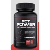 Nutracraft Pct Power 1 Post Cycle Therapy - 3-In-1 Pct Estrogen Blocker Muscle Booster And Liver Support With Fenugreek Chrysin Milk Thistle Tonkat Ali And More - 60 Capcul 3558