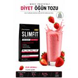 Nutrawell Slimfit Çilek 10 Servis - Whey Proteinli Öğün Tozu Shake Proteinli Besin