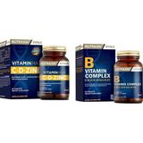Nutraxin 000 Mg C VITAMINI,1000 Iu D Vitamini ve 10 Mg Çinko (Vitamin Max) +B Vitamin Complex 60 Tablet