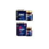 Nutraxin 15 Mg Çinko Minerali Içeren Takviye Edici Gıda 100 Tablet + B12 Vitamini 60 Dilaltı Tableti