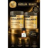 Nutraxin 2 Adet Collagen Complex Powder Kolajen Tozu 330 Gram + Hediye Biberiye Yağı